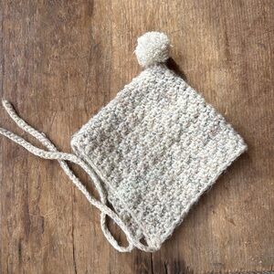 Pixie knit bonnet